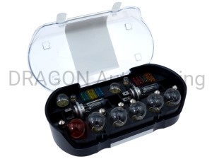 Zasobnik 2x H7 12V 55W + 28 elementów