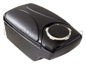 Podłokietnik uniwersalny otwierany LUX <15cm> - czarny