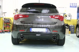 Spoiler zderzaka tylnego (2 końcówki) Alfa Romeo Giulietta