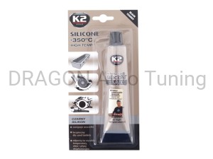 Silikon K2 czarny +350°C, 85g