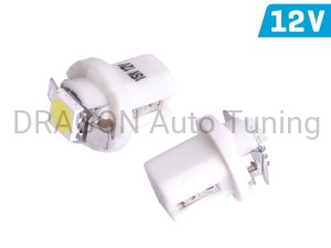 Żarówka VISION T5 BAX B8.5d 12V 1x 5050 SMD LED, biała, 2 szt.