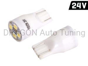 Żarówka VISION T13 (W2.1x9.5d) 24V 4x 2835 SMD LED, biała, 2 szt.