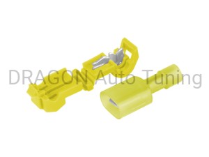 Szybkozłączki rozgałęźne typ-T, żółte, 4.0-6.0mm kw, 12-10 AWG, 15A max, 5 szt.