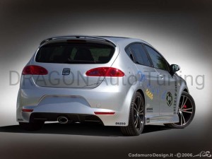 Zderzak tylny Seat Leon II 05-12