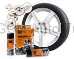 Folia w spreju zestaw 2x 400ml - biały błyszczący