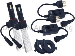 Żarówki świateł mijania H4 CREE 80W 5500K, 2 szt.