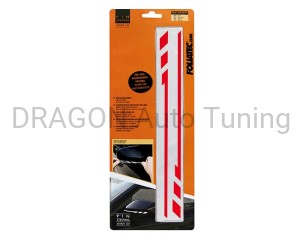 Naklejki PIN na obudowę lusterek - czerwone