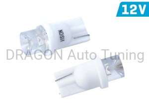 Żarówka VISION W5W (T10) LED 12V biała, wklęsła, 2 szt.