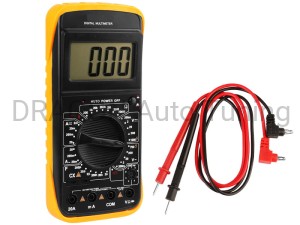 Miernik cyfrowy z LCD, duży 
