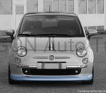 Spoiler zderzaka przedniego (mały) Fiat 500 07-