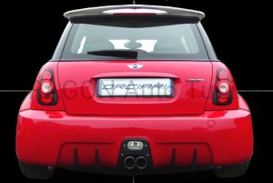 Spoiler dachowy Mini One/Cooper/Cooper S 01-06