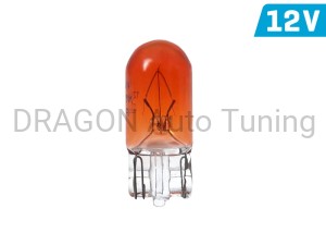 Żarówki VISION WY5W 12V 5W W2.1x9.5d amber, E4, 10 szt.