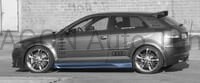 Listwy progowe Audi A3 (8P) 03-
