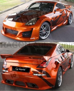 Zestaw stylizacyjny VENOM Nissan 350Z