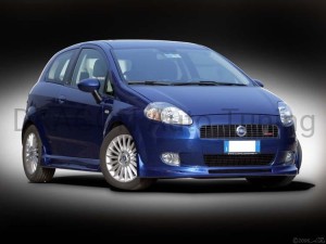 Spoiler zderzaka przedniego Fiat Grande Punto 05-09