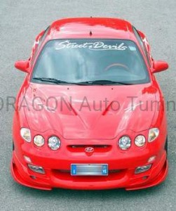 Zestaw F50 do modyfikacji pokrywy silnika Hyundai Coupe New 99-01