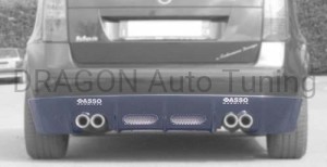 Spoiler zderzaka tylnego Fiat Idea 03-10