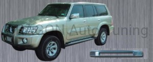 Rear licence plate cover Nissan Patrol 01-04