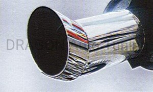 Sportowy tłumik Uniwersalny 15, 1x Ø90mm