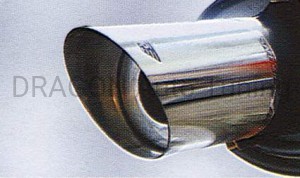 Sportowy tłumik Uniwersalny 2, 1x Ø60mm