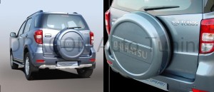 Daihatsu Terios osłona koła zapasowego
