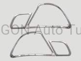 Taillamp frames BMW E46 2d