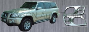 Headlight covers Nissan Patrol 01-04
