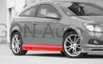 Listwy progowe Opel Astra H