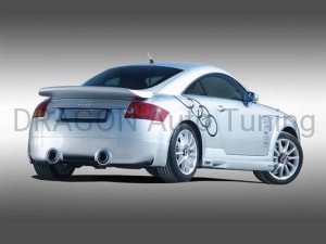 Spoiler zderzaka tylnego z dokładkami Audi TT 8N