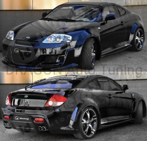 Zestaw stylizacyjny OUTLAW Hyundai Coupe 02-