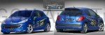 Listwy progowe Peugeot 207 06-