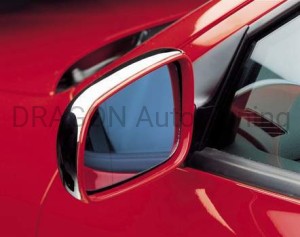 Stainless steel mirror caps Skoda Octavia 00-