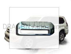 Under licence number plate Toyota Landcruiser 03-