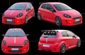 Zestaw stylizacyjny Fiat Grande Punto 3d