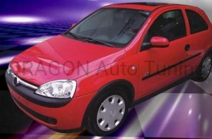 Headlight frames Opel Corsa C 00-04