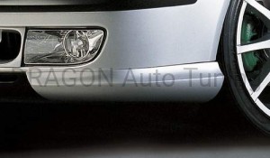 Dwuczęściowy spoiler zderzaka przedniego Skoda Octavia II 6/04-11/08