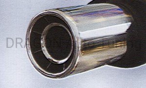 Sportowy tłumik Uniwersalny 27, 1x Ø90mm