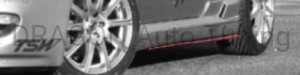 Dokładki pod listwy progowe Alfa Romeo 147/156