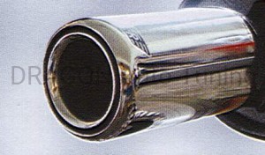 Sportowy tłumik Uniwersalny 30, 1x Ø76mm