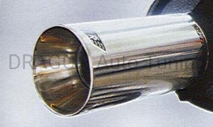 Sportowy tłumik Uniwersalny 44, 1x Ø90mm