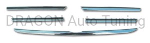 Grill bar covers Mercedes ML W163