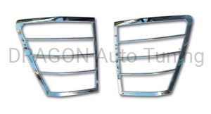 Taillamp frames Jeep Grand Cherokee 05-