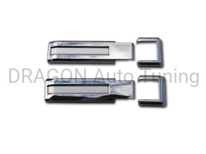 Rear hinge covers (4 pcs.) Jeep Wrangler 07-