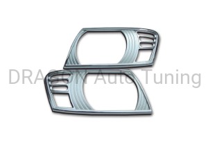 Headlight covers Mitsubishi Pajero 01-07