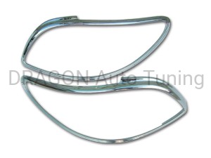 Taillamp frames Peugeot 206