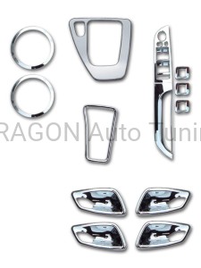 Interior chrome set BMW E90 05-