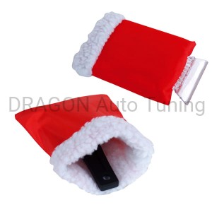 Ice scraper with glove