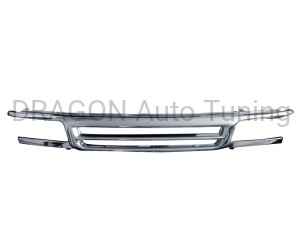 Grill w/o logo Opel Astra F - chrome