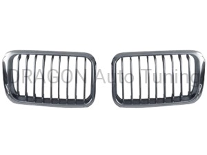 Grill BMW E36 97-98 - chrome