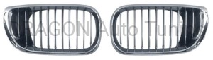 Grill BMW E46 4d 02-04 - chrome